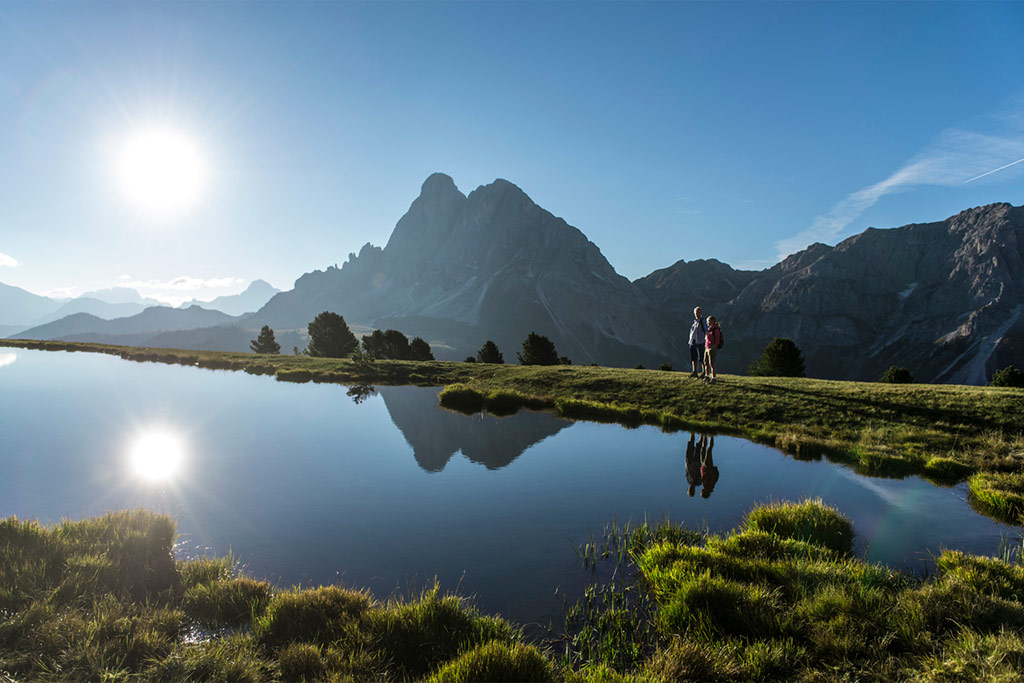 Mountain lakes in South Tyrol